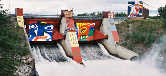 Centrale hydroélectrique d'Akkats 