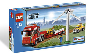 Lego 7747 City Le transport de l’éolienne