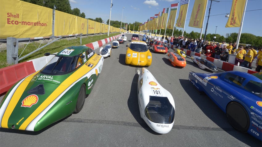Eco-shell marathon 2015 voitures du futur