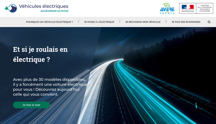 Site d'informations véhicules électriques