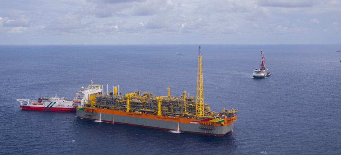 Production de pétrole au Guyana