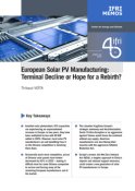 Industrie solaire photovoltaïque dans l'UE