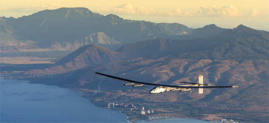 Vol d'essai de Solar Impulse 2 à Hawaï