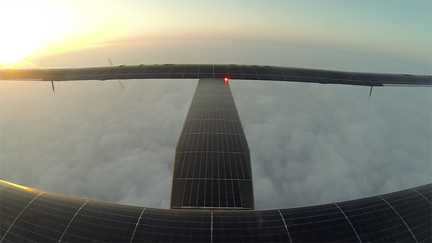Cellules photovoltaïques de Solar Impulse 2