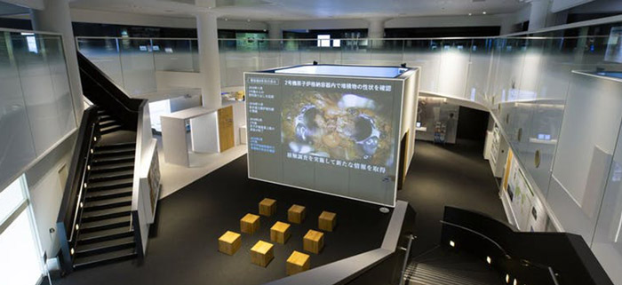 Exposition du centre d’archives de Tepco dédié à « enregistrer le passé et communiquer sur le présent ». Pas d’ouverture sur le futur…