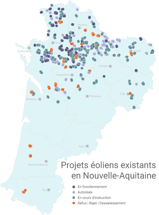 Éolien en Nouvelle-Aquitaine