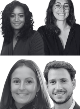 Sara Laurent, Anne-Sophie Fernandez, Audrey Rouyre et Paul Chiambaretto