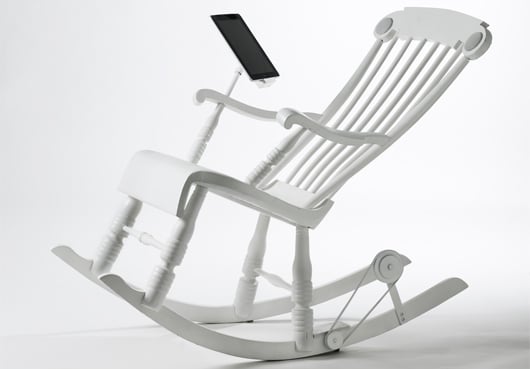 Le rocking-chair chargeur