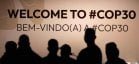 Entrée du site de la COP30 