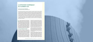 Dimension stratégique du nucléaire civil