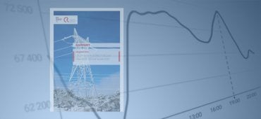 Les prix à terme de l'électricité pour l'hiver 2022-2023