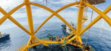 Éolienne offshore en Chine