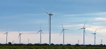 Ensemble Eolien Catalan, parc de 96 MW situé en Languedoc-Roussillon-Midi-Pyrénées.