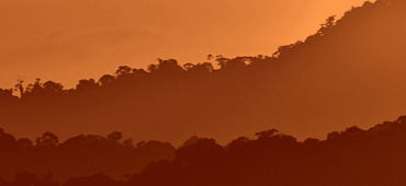 Coucher de soleil en Guyane