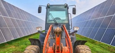 Centrale agrivoltaïque