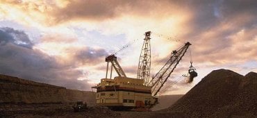 Extraction de charbon