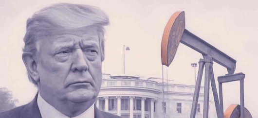 Donald Trump et derrick de pétrole