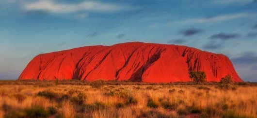 Rocher d'Uluru en Australie