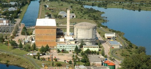 Centrale nucléaire d'Embalse en Argentine