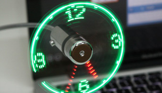 L’horloge ventilateur Vodcart « Fan Clock »