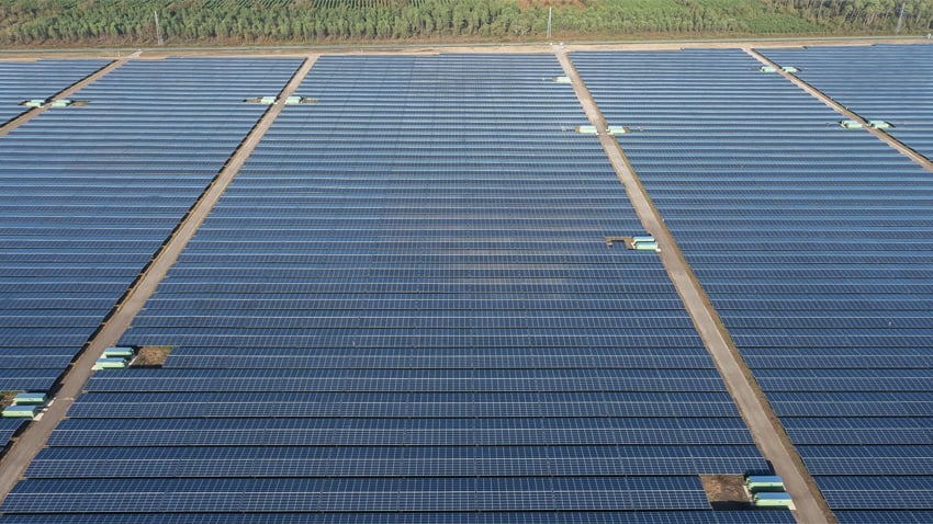Plus puissant parc photovoltaïque d'Europe