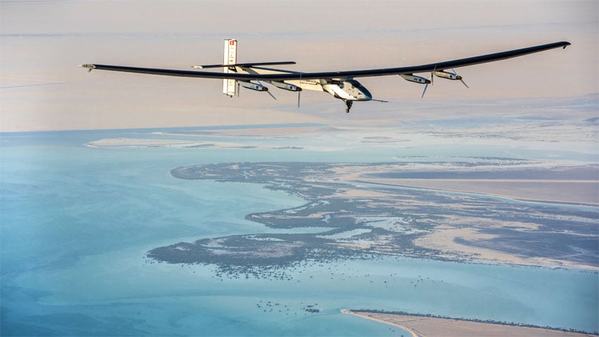 Tour du monde de l'avion Solar Impulse 2