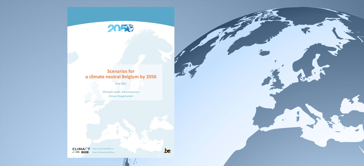 Nieuw scenario voor klimaatneutraal België in 2050