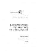 L’organisation des marchés de l’électricité
