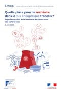 Place pour le nucléaire dans le mix énergétique français