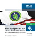 La stratégie des États-Unis pour devenir le leader mondial de l'hydrogène propre