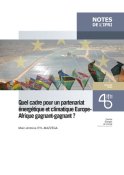 Quel cadre pour un partenariat énergétique et climatique Europe-Afrique gagnant-gagnant ?