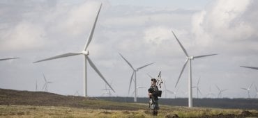 Parc éolien de Whitelee en Écosse