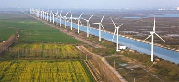 Fournir l'électricité française avec des éoliennes