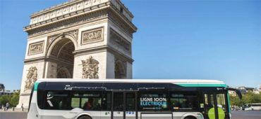 Bus électriques à Paris