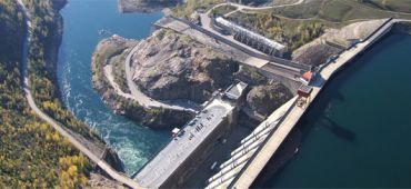 Barrage hydroélectrique au Canada