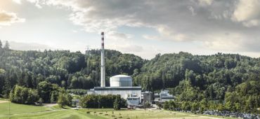 Centrale nucléaire de Mühleberg en Suisse