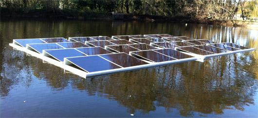 Centrale photovoltaïque flottante